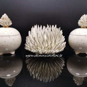 Keramikinė dėžutė koralo tema