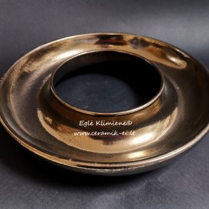 Žiedo formos keramikinis užkandžių indas